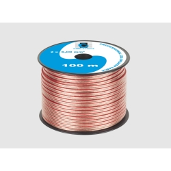 Przewód głośnikowy kabel CCA 2x6 mm 100m